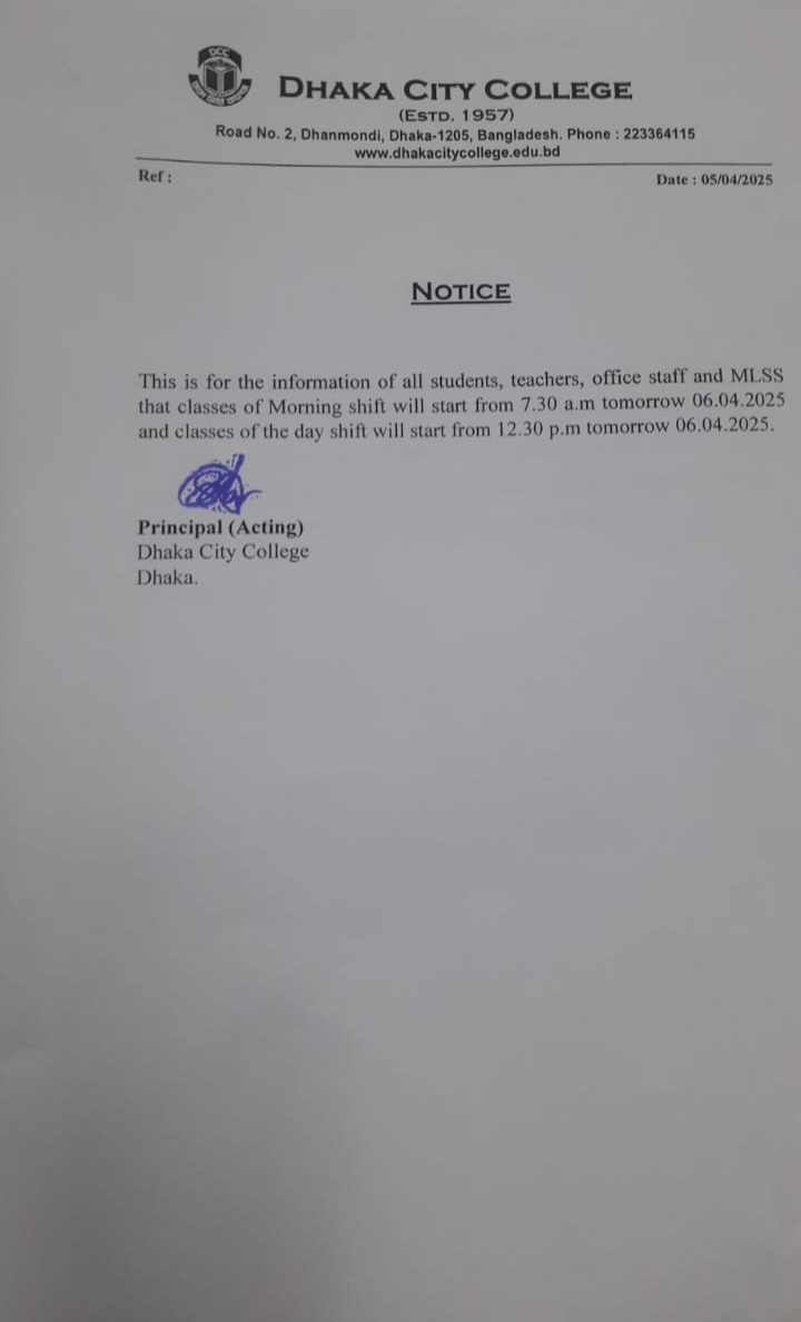 Notice