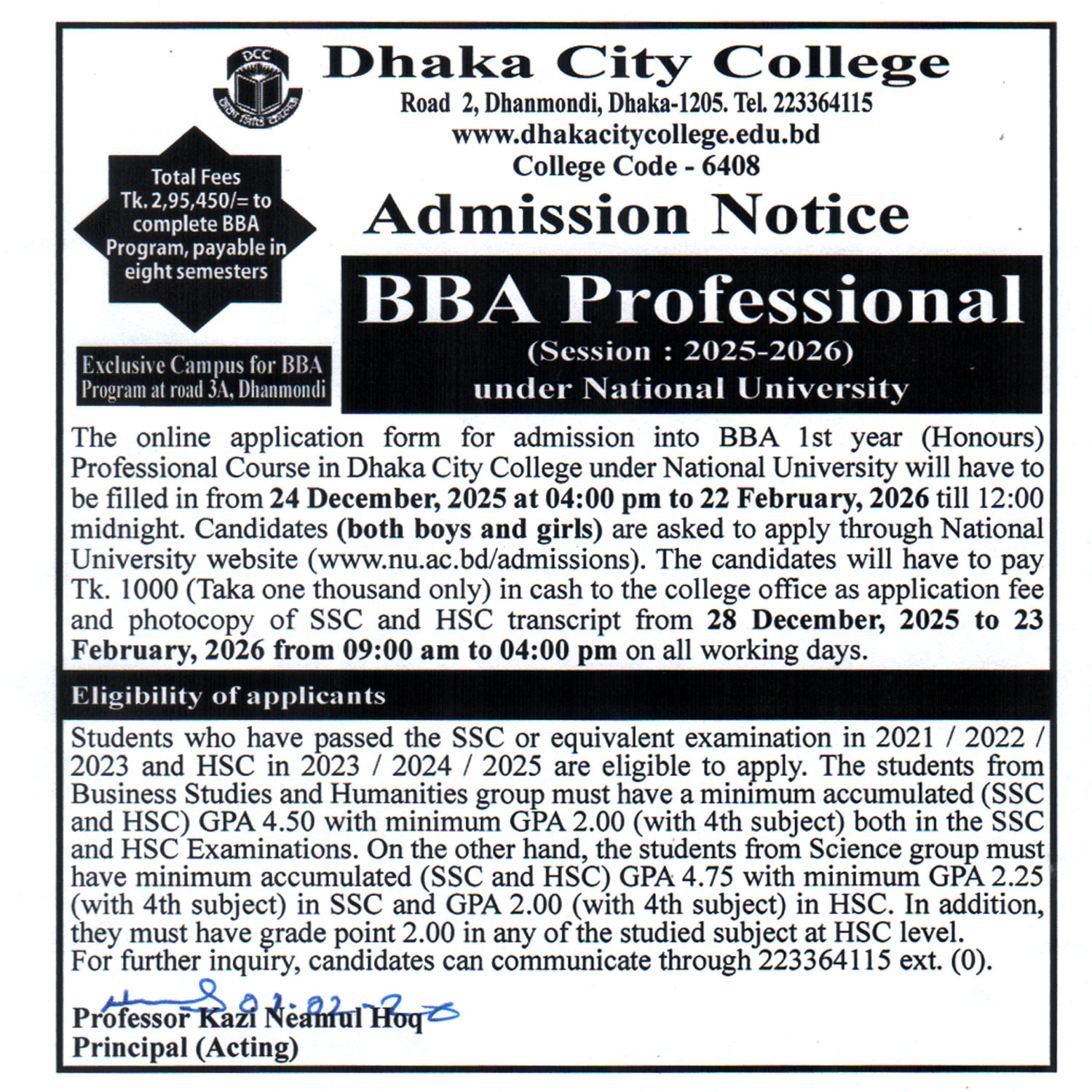 Notice